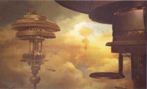 Concept art of the unfinished game Star wars knights of the old republic 3