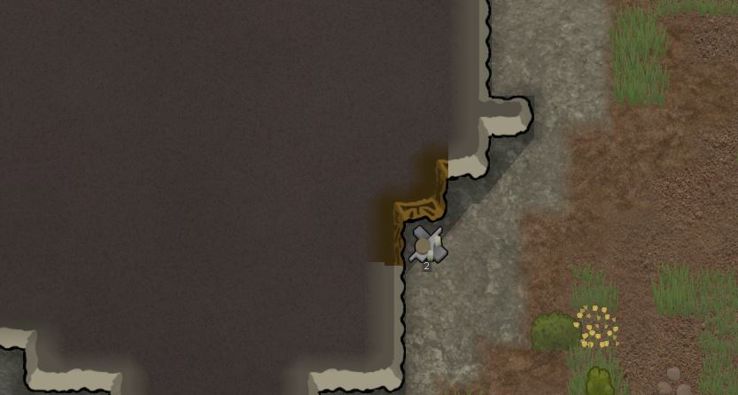 Components in Rimworld successfully mined