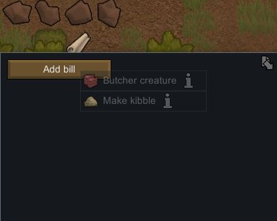 Butcher creature bill