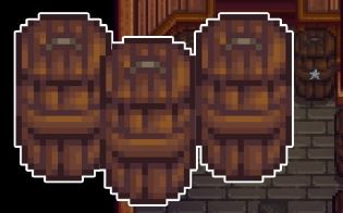 An image of casks from Stardew Valley