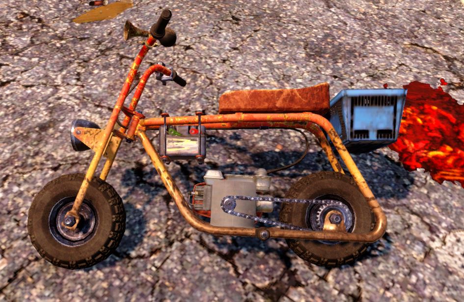 The minibike in 7 Days to Die