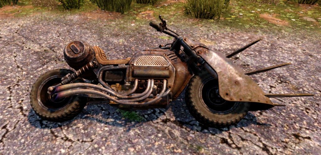 The Motorcycle in 7 Days to Die