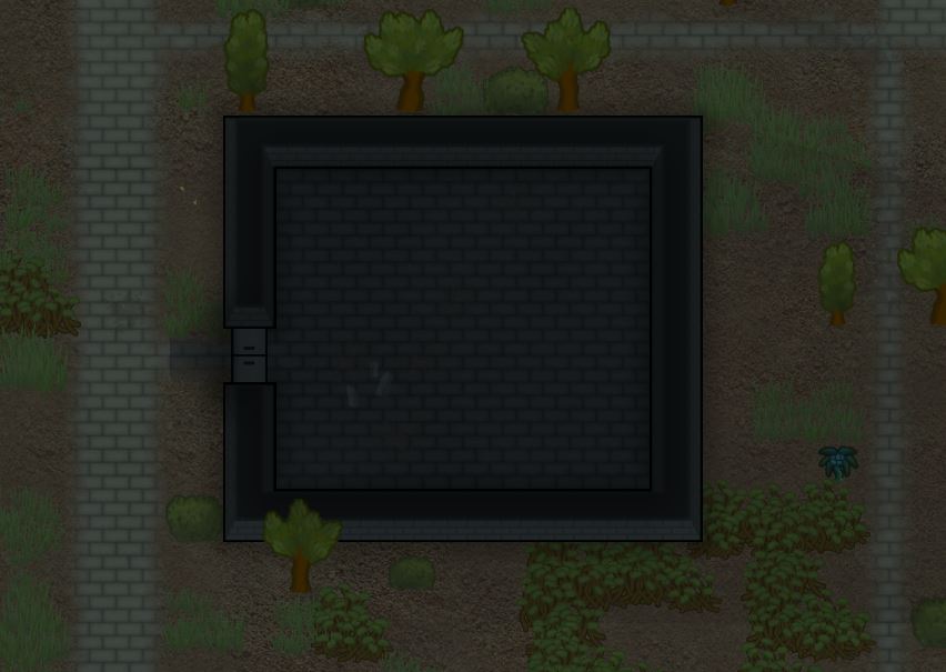 Creating a cold room in Rimworld
