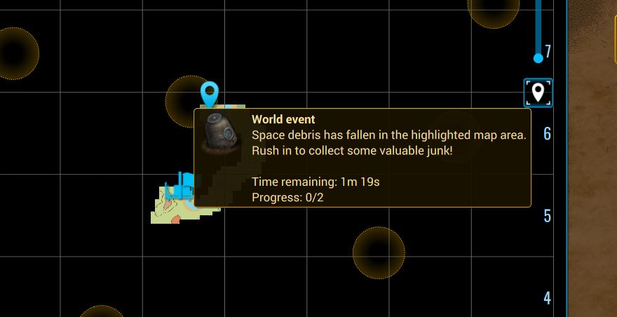 a world event on the map in cryofall