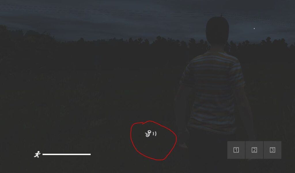 Showing the symbol for voice chat being enabled on Dayz on PC