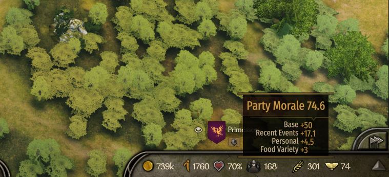 keeping a high morale in mount and blade bannerlord to raise the leadership skill