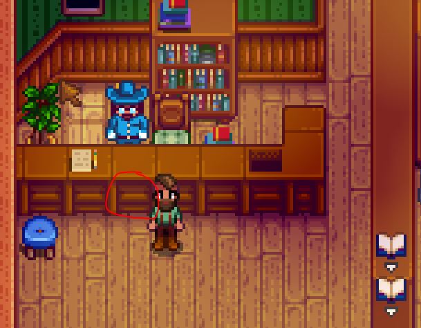 Showing how to donate items to the museum in Stardew Valley android