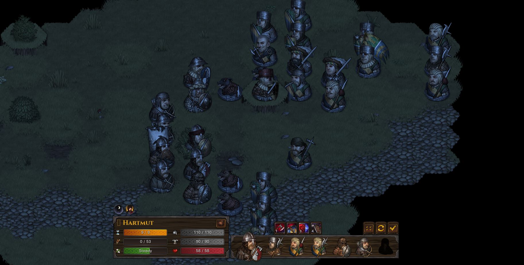 How To Attack Caravans Neutral Parties In Battle Brothers Set Ready Game
