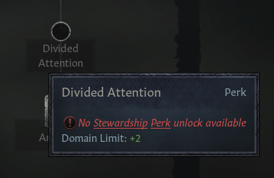 the divided attention perk in crusader kings 3